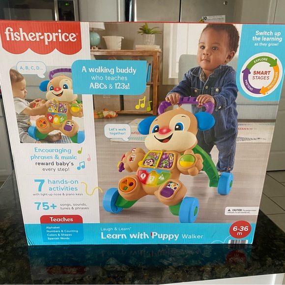 Fisher-Price Laugh & Learn with Puppy Walker - Picture 1 of 2